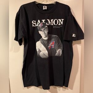 Salmon - Angles baseball - t- shirt